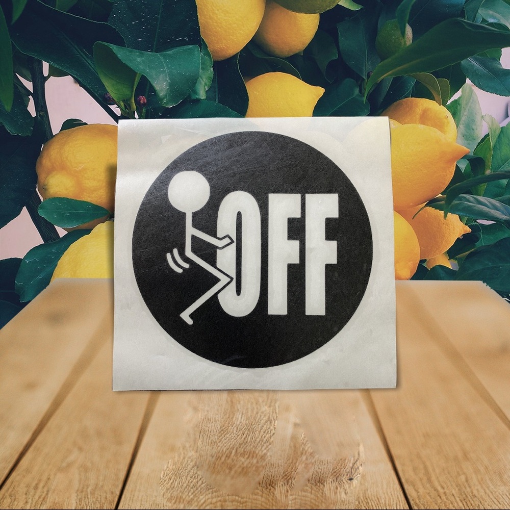 New Handmade Graphic Vinyl Decal - Picture 1 of 2